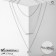 Piece "Chain" circle, color silver, 52 cm