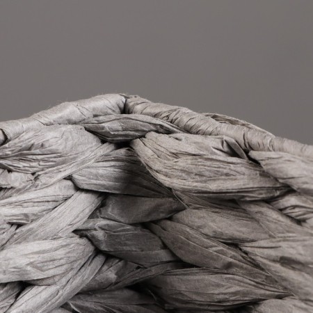 Stellair basket "Kolos", 21x15x15 cm, gray-1