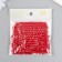 Beads for creativity plastic "Cherry" set 200 pcs d = 0.6 cm