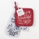 New Year's kitchen set "Happy New Year": a mittens-output 20x28 cm, a grade 17x17 cm