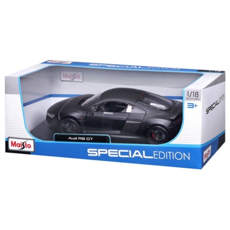 MASTO DIE-CAST AUDI R8 GT machine, opening doors, 1:18, black color-6