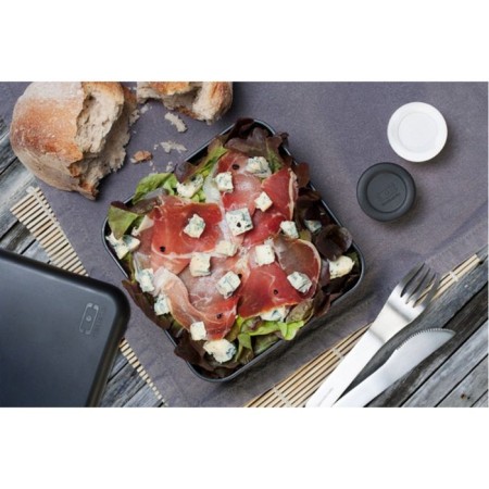 Square lunch-box, black, 1.7 liters-9