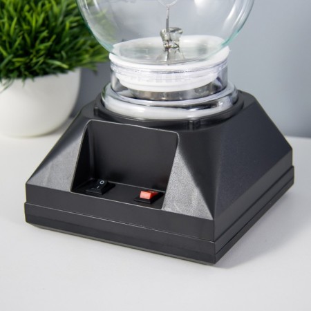 Plasma ball musical "Love" black 12x12x19 cm Risalux-5