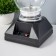 Plasma ball musical "Love" black 12x12x19 cm Risalux