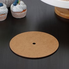 The cake substrate with a hole D = 16 cm, the diameter of the hole 1 cm