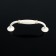 PC176WW/GP handle, m/o 96 mm, white with gold, 4 pcs TMP