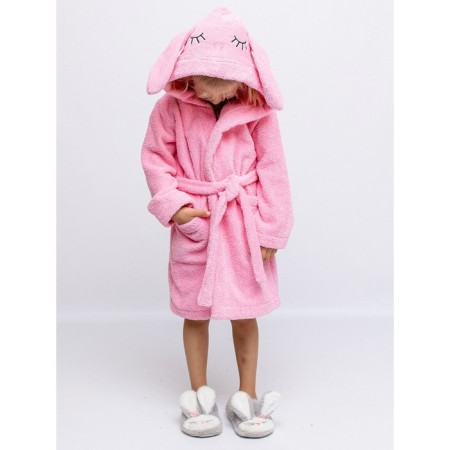 Baby robe, height 98 cm, pink color-2