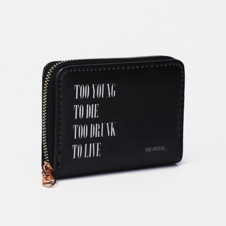 Lightning wallet, black color