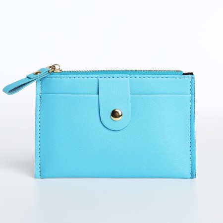 Cardholder with lightning, blue color