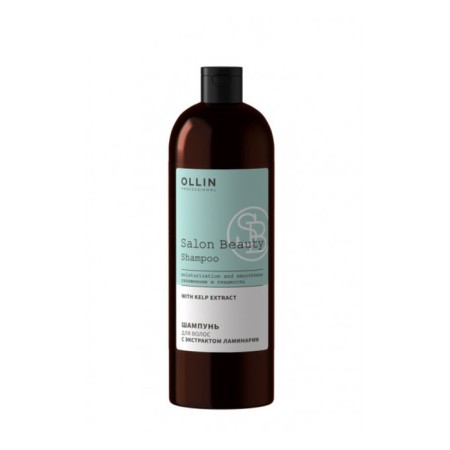 Hair shampoo OLLIN Professional Professional Salon Beauty, with kelp extract, 1000 ml