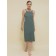 Female dress, size 50, green color