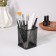 Storage for storage of manicure/cosmetic supplies, 9.5 × 8 cm, black color