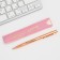 Gift set Pink Gold and leatherette case “Youth will forgive”