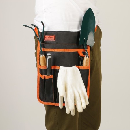 Board bag for garden tools, 6 pockets