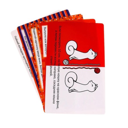 The game "Optical Illusions", 40 bilateral cards-1
