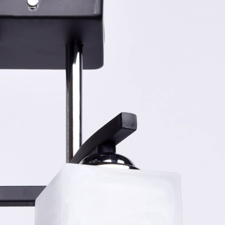 Tetro ceiling chandelier, 4x60W E27, black 58x36x25 cm-5