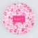 Disposable paper plate "Happy", leopard, 18 cm