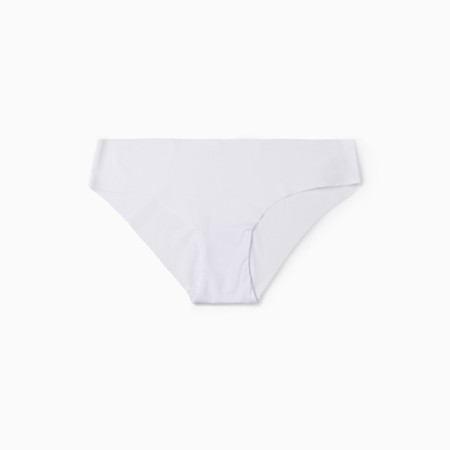 Panties female slips (seamless), white color, rr 44 (s)