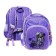 School backpack 37 x 28 x 13 cm, ergonomic back, Across 230, purple CS23-230-4