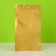 SIP-LOK package with a window, with Euroslot, gold, 8.5 x 15.5 cm