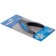 Delight bumshota gyliotin, with a small hole, rubberized handles, 24.7 cm, black and blue