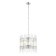 Suspended chandelier SIA 5XE14 40W, size 40x40x46-150 cm, color chromium