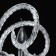 Selena chandelier, size 56x210x56 cm, 300W 5XE14 IP 20