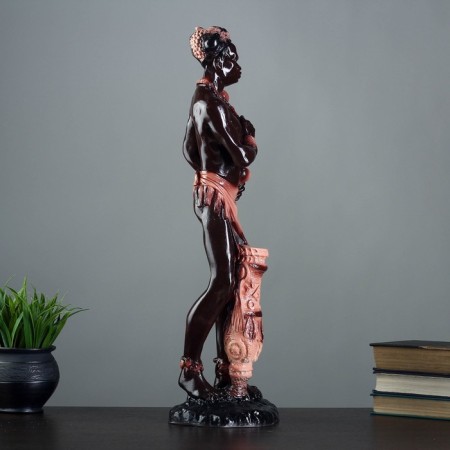 Figure "African" 14x14x53cm-1