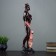 Figure "African" 14x14x53cm