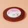 Bricky tape, 10 mm, 23 ± 1 m, burgundy color No. 034