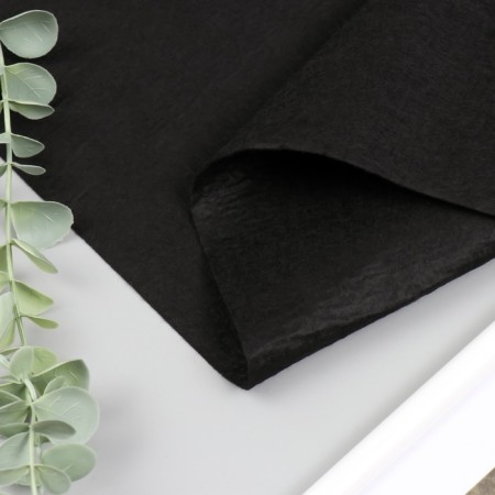 Soft 1 mm felt in the jade roll 50x70 cm