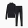 Female set (fufaika, pants) thermo, black color, river 48