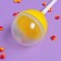 Plastic chupa-chups, yellow