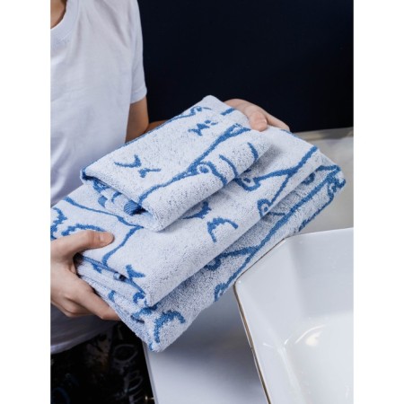 Tmachry Guten Morgen Plush, 650 g, size 70x130 cm, white color-7
