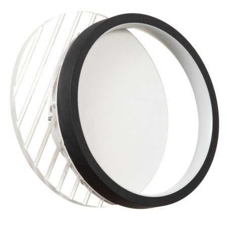 Bra "Double Circle" LED 18W 3000/4000k White 19x23x5 cm-3
