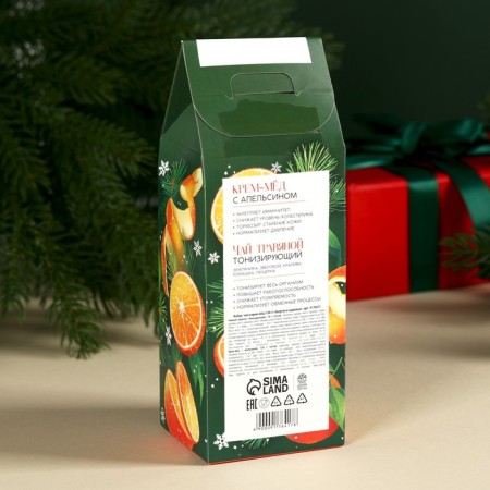 Set "Energy and Health": Herbal tea 20 g and cream-meda 120 g.-5