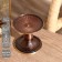 Summarler for 1 candle "Suman" Brass 8.5x8x8 cm