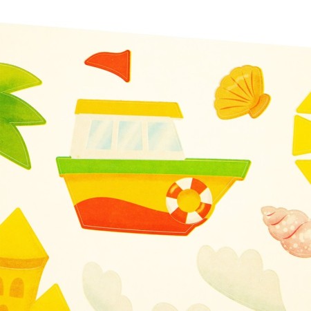 Application on the plastic "on the beach"-8