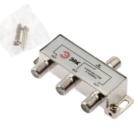 Divider TV era 3 branches for F connector 5-1000 MHz