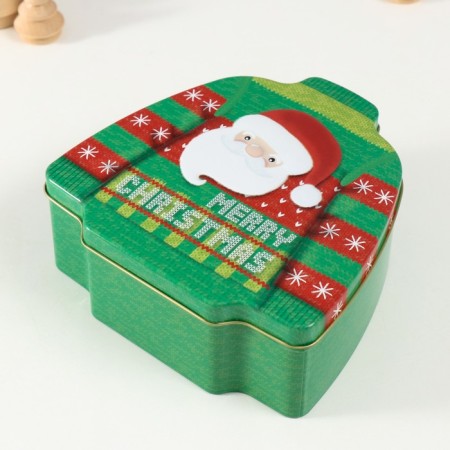 Casket Metal "New Year's sweater" MIX 17x16.5x6.5 cm-3