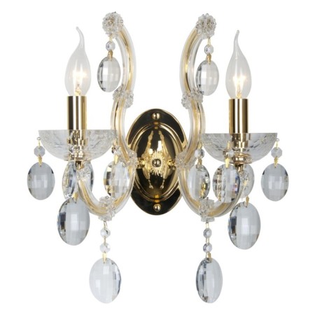 Bra Crystal Lux, Hollywood 2011/402, E14, 2x40 W, 38x35 cm, gold color