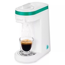 Coffee machine KitFort KT-7122-2, capsule, 800 watts, 0.36 l, white-green