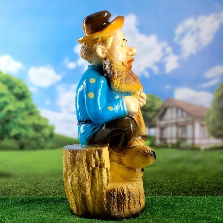 Garden figure "A man with a balalaika" 65x28x33cm mix-9