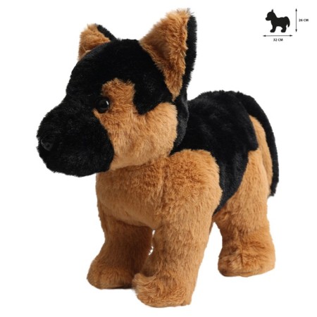 Soft toy "dog. German shepherd puppy ", 26 cm-3