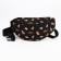 Lightning waist bag, black color