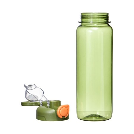 Water bottle, with a drinker, 800 ml, green-3