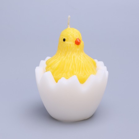 Decorative candle "chicken in the egg"-1