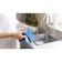 A rag for washing glasses from microfiber 30x30 cm