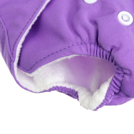 Reusable diaper, purple color-10