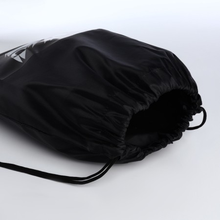 Bag for shoes on the lace, "anime", the color is black-2